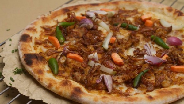 Sate Ayam Pizza