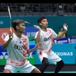Bagas/Fikri hadapi Fajar/Rian pada babak kedua India Open-1674092211