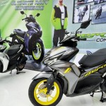 Yamaha All New Aerox 155 Connected. (ANTARA/Chairul Rohman)-1695354900