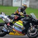 Foto arsip - Pembalap Mooney VR46 Racing Team Marco Bezzecchi saat tampil di GP India 23 September 2023. (Antara/AFP/MONEY SHARMA)-1699436091