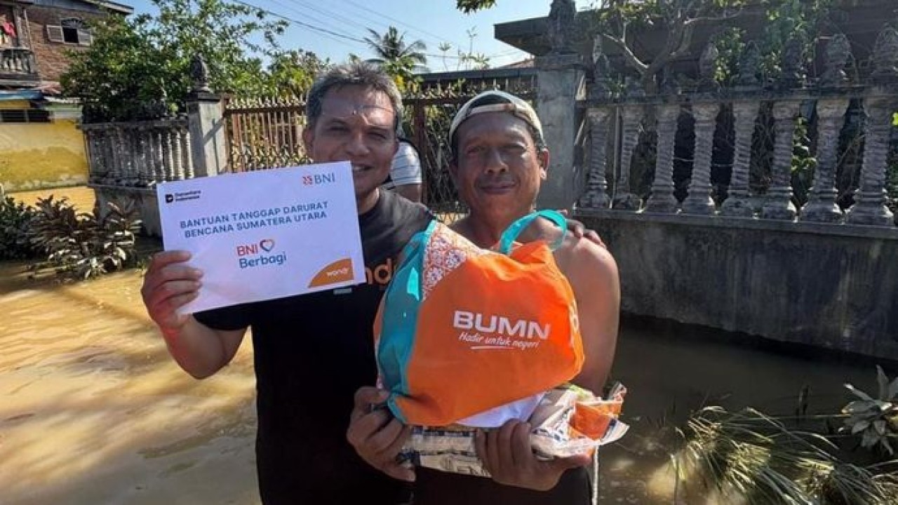 BNI Perluas Bantuan Tanggap Darurat untuk Korban Bencana di Sumatera (BNI)