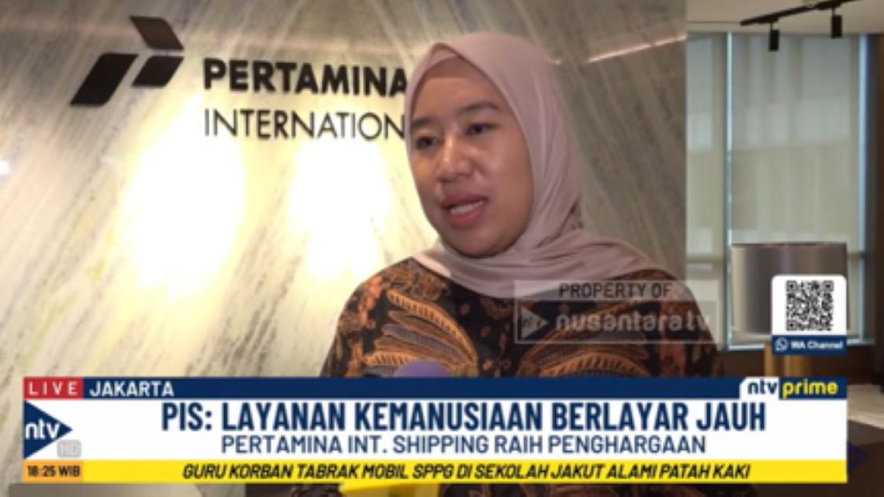 Manager CSR Pertamina International Shipping Alih Istik Wahyuni