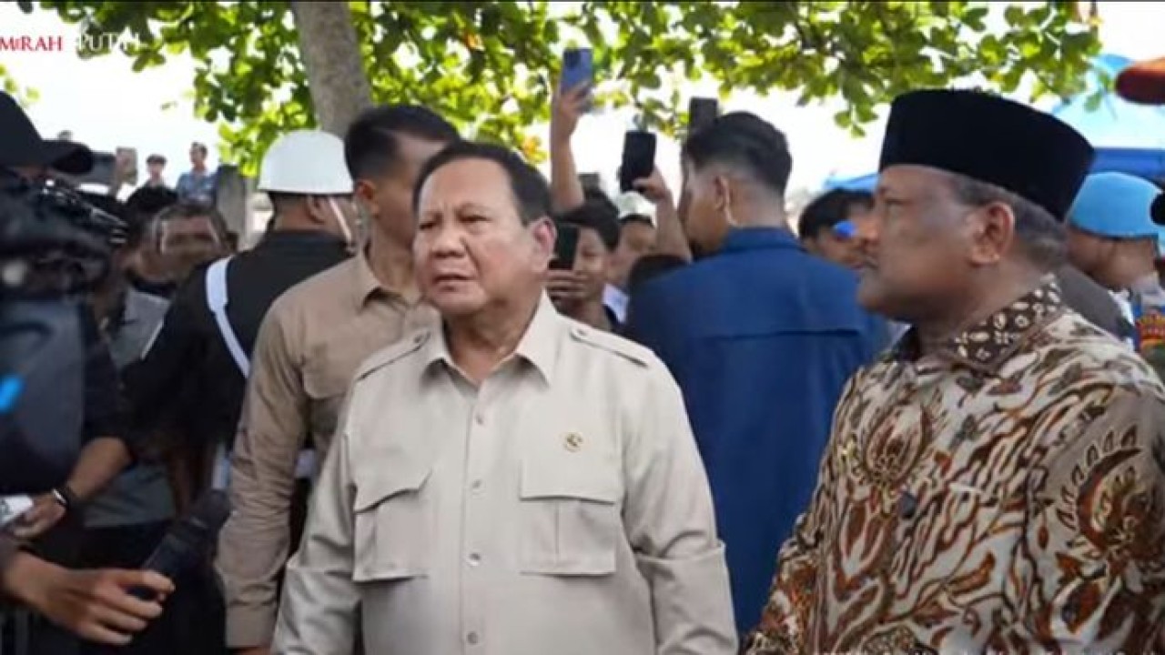 Presiden Prabowo Subianto menegaskan komitmen pemerintah untuk memastikan seluruh fasilitas publik, lahan pertanian, hingga pasokan listrik segera pulih (Istimewa)