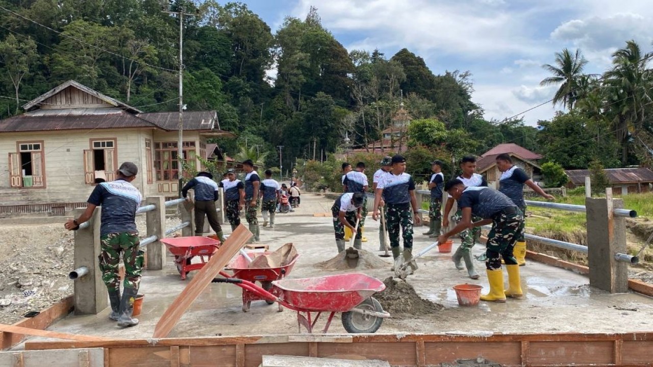Sejumlah jembatan sudah dapat dilalui secara terbatas oleh warga. (Foto: Dok/Istimewa)