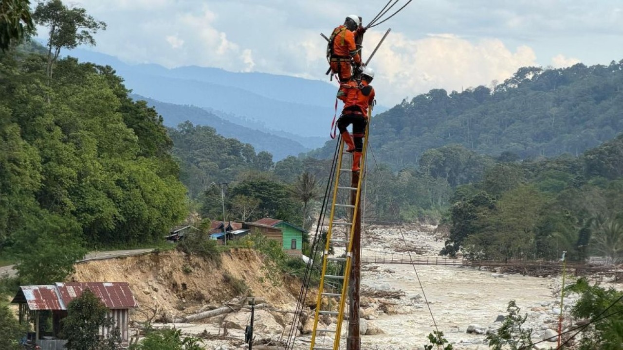 Data PT PLN (Persero) mencatat, sebanyak 6.432 desa di Aceh telah kembali teraliri listrik pascabencana. (Foto: Dok/Istimewa)
