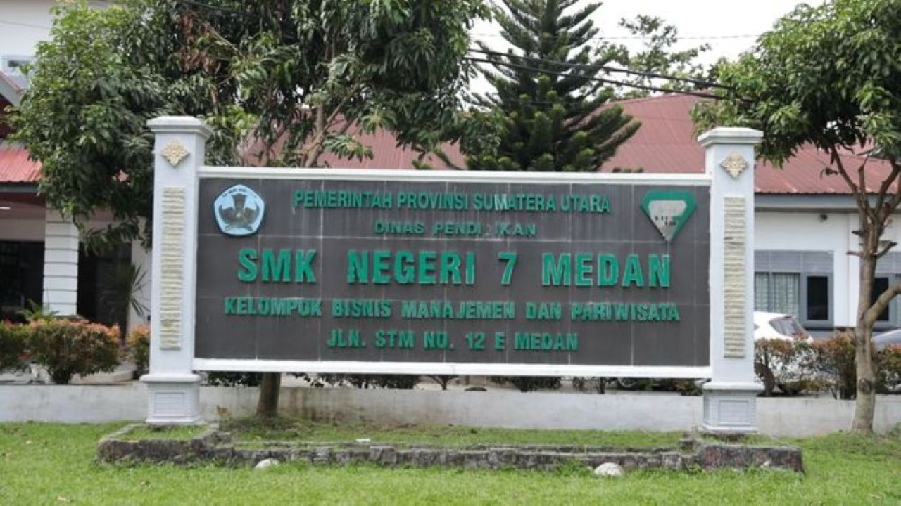 SMKN 7 Medan. (Foto: Istimewa)