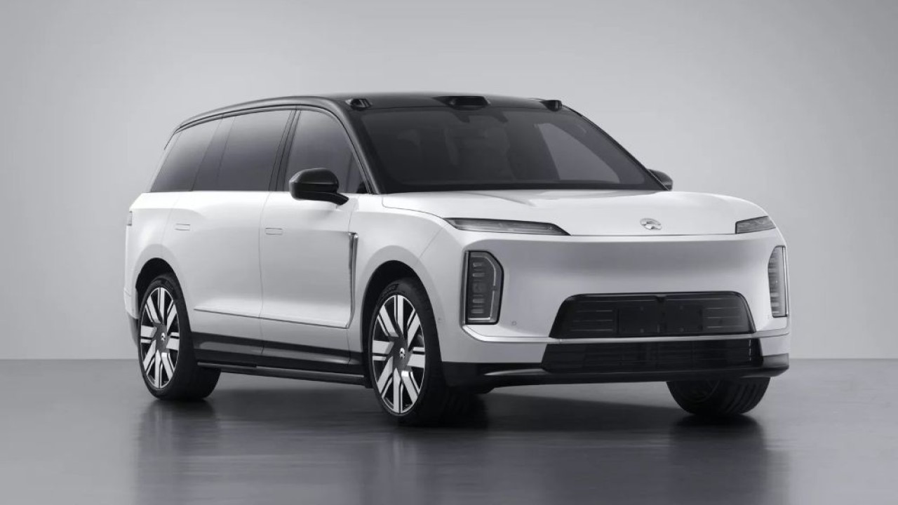 Nio tengah menyiapkan SUV listrik terbesar yang pernah dibuat di China, yakni Nio ES9. (Foto: Istimewa via Carscoops)