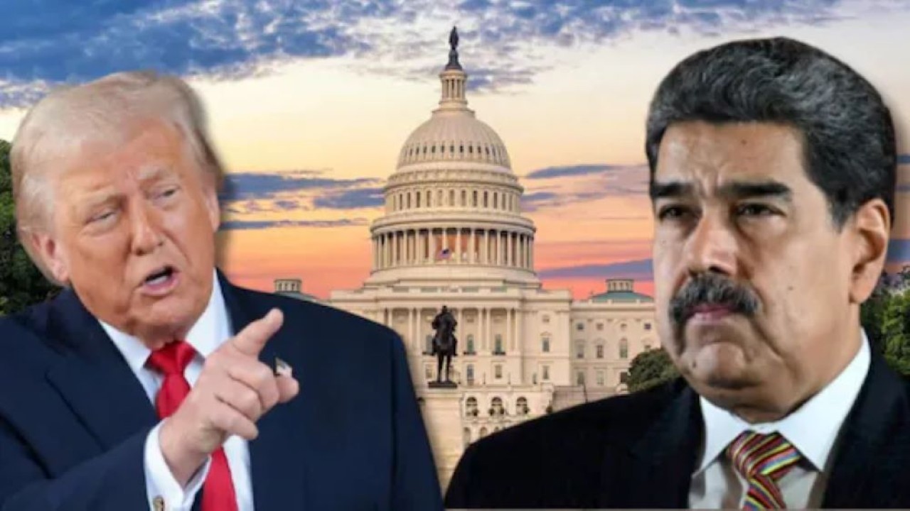 Presiden AS Donald Trump dan Presiden Venezuela Nicolas Maduro/ist