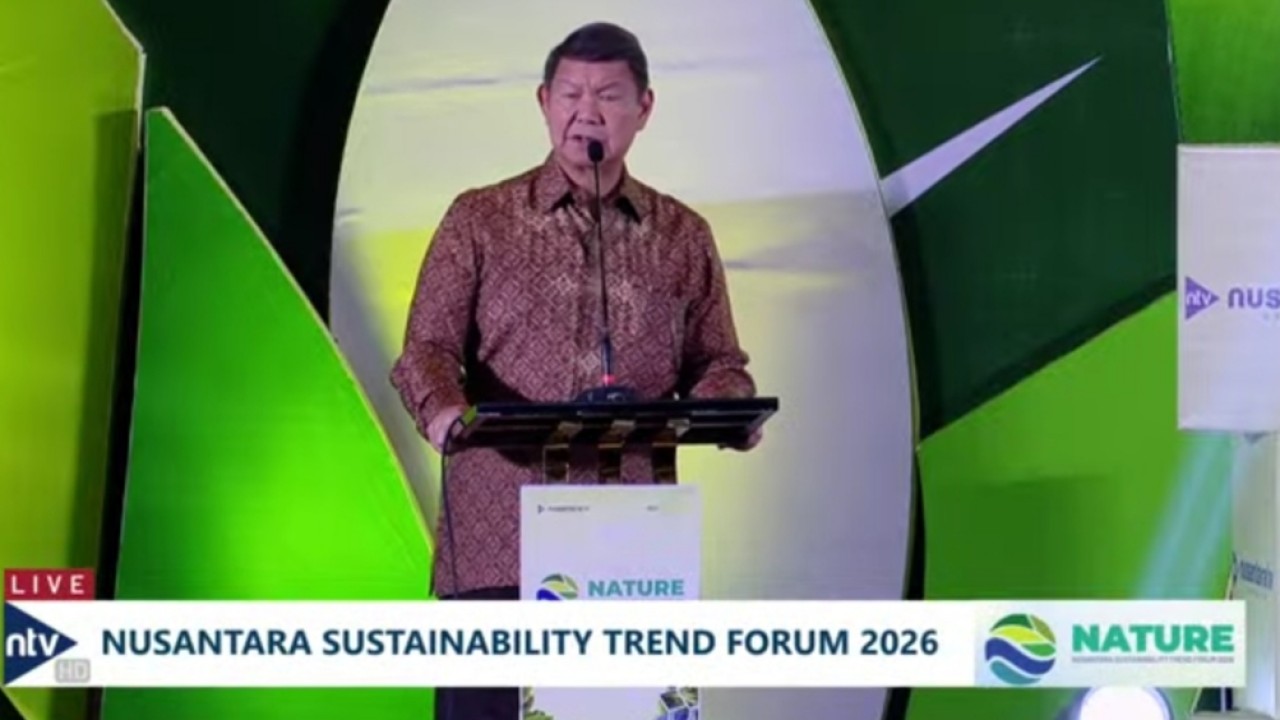 Hashim Djojohadikusumo. (Tangkap layar Nusantara TV)