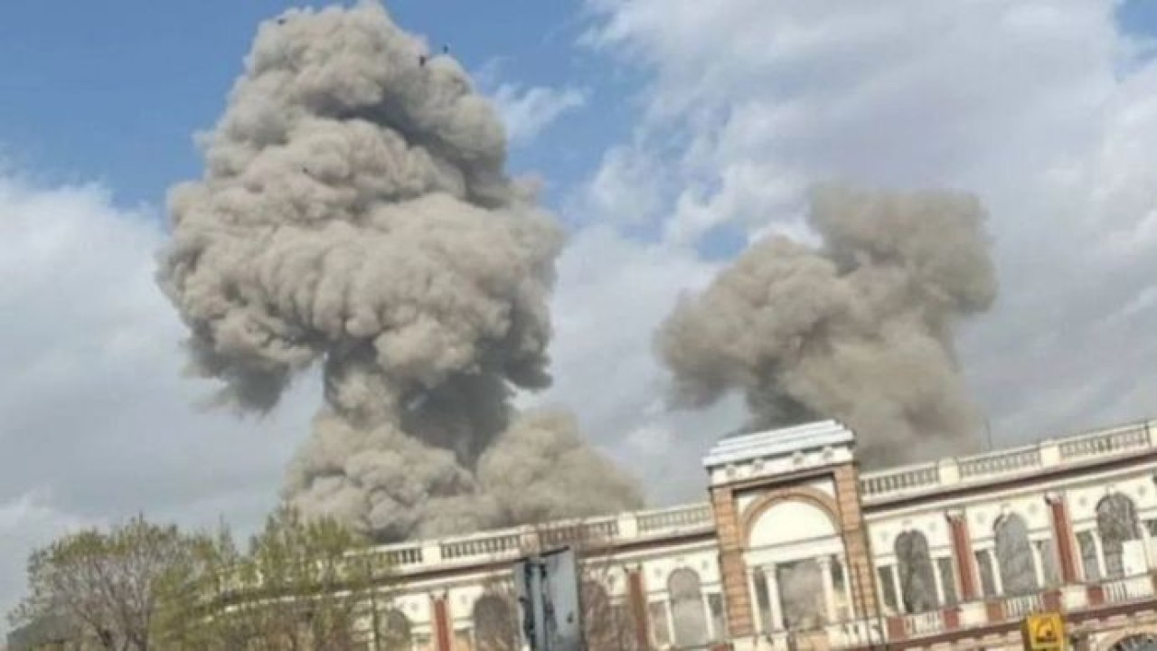 Serangan Israel dibantu AS ke Iran (Antara)