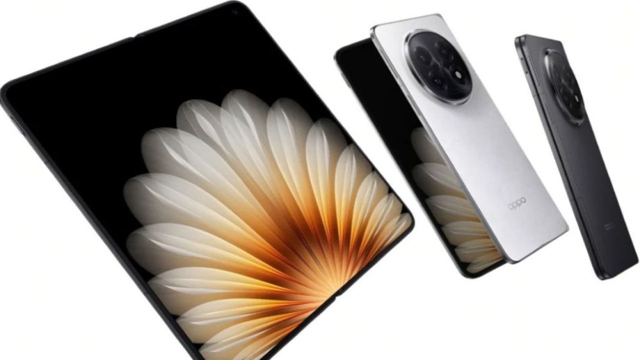 Oppo Find N5. (Foto: Istimewa via Gizmochina)