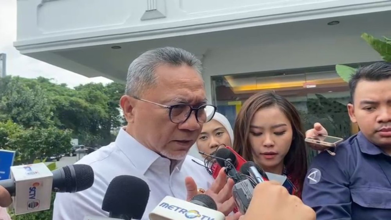 Menteri Koordinator Bidang Pangan (Menko Pangan), Zulkifli Hasan di Istana Kepresidenan, Jakarta, Rabu (4/3/2026). (Foto: Dok/Istimewa/Bakom RI)