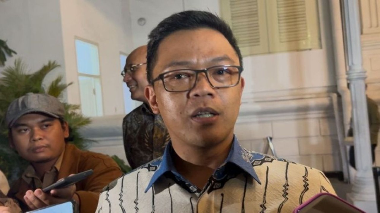 Menteri Luar Negeri (Menlu) Sugiono di Istana Kepresidenan, Jakarta. (Foto: Ntvnews.id)