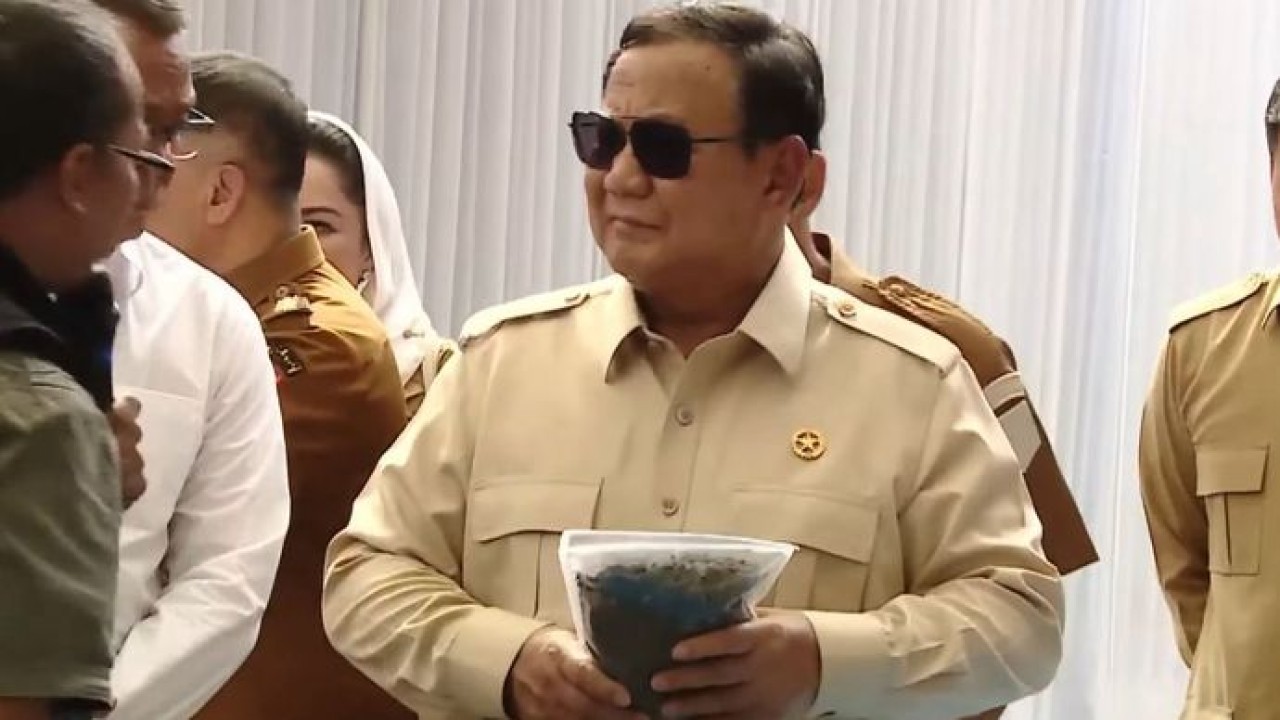 Prabowo Subianto tinjau TPST BLE Banyumas (Istimewa)