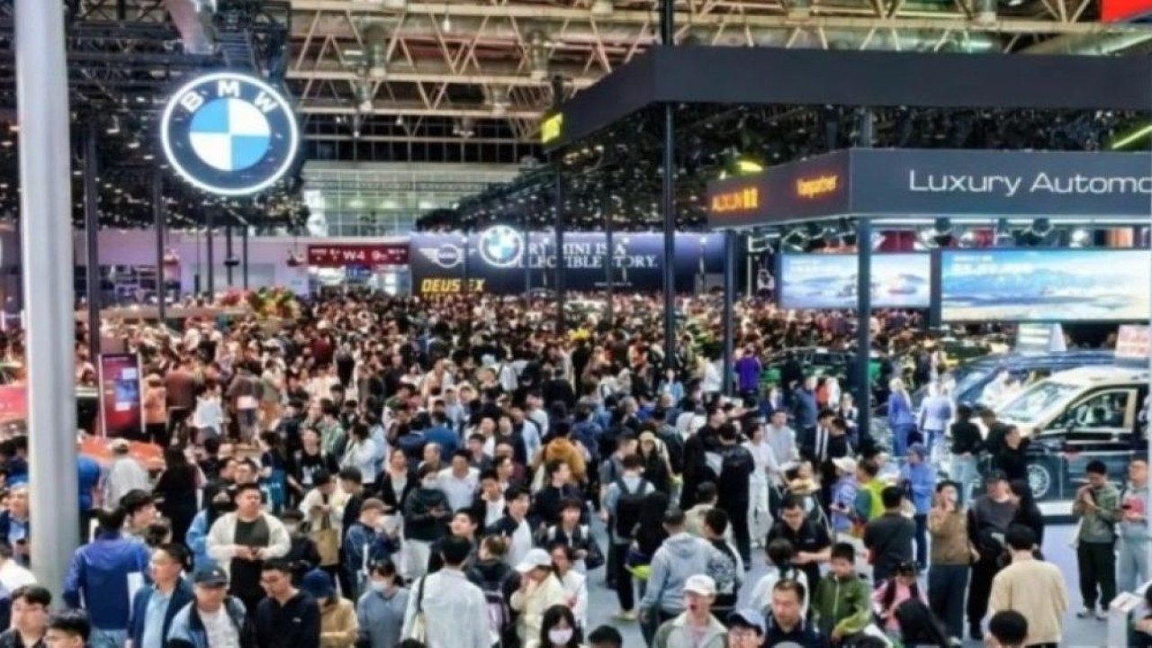 Pameran Otomotif Beijing Auto Show 2026 resmi ditutup pada 3 Mei setelah berlangsung selama 10 hari dengan capaian spektakuler. (Foto: Istimewa via CarNewsChina)