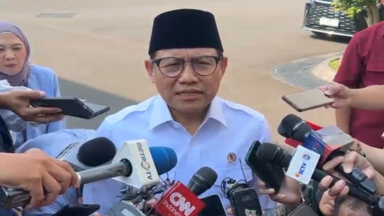 Menteri Koordinator Bidang Pemberdayaan Masyarakat (Menko PM) Muhaimin Iskandar atau Cak Imin. (Foto: Dok/Istimewa/Bakom RI)