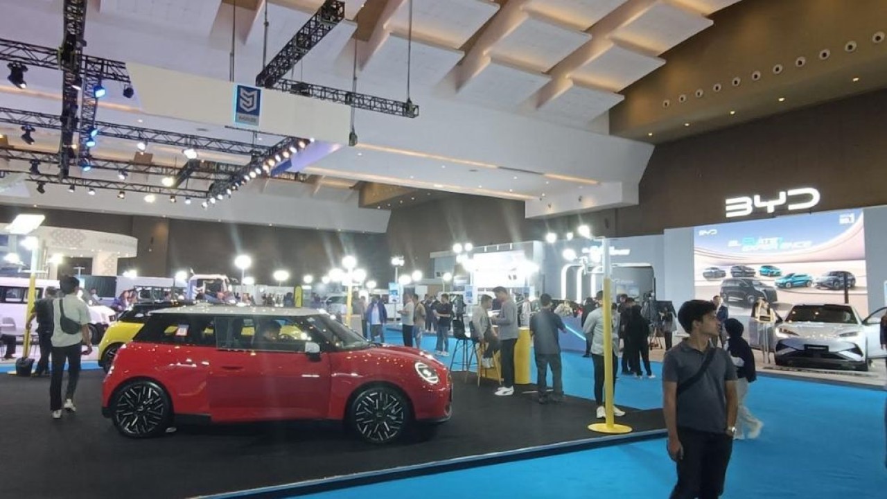 Periklindo Electric Vehicle Show (PEVS) 2026 akan hadir pada 29 Oktober-1 November di JIExpo Kemayoran, Jakarta. (Foto: Adiantoro/NTV)