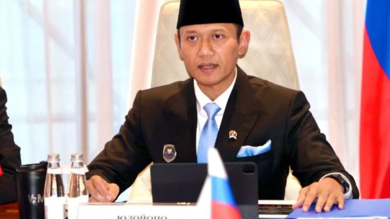 Menteri Koordinator Bidang Infrastruktur dan Pembangunan Kewilayahan (Menko IPK) Agus Harimurti Yudhoyono (AHY). (Foto: ANTARA/HO-Kementerian Koordinator Bidang Infrastruktur dan Pembangunan Kewilayahan)