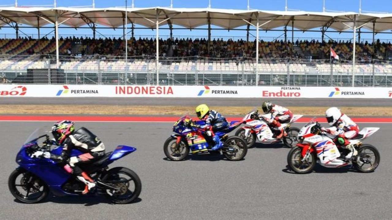 Pertamina Mandalika International Circuit, Tempat Generasi Baru Pembalap Indonesia. (Pertamina)