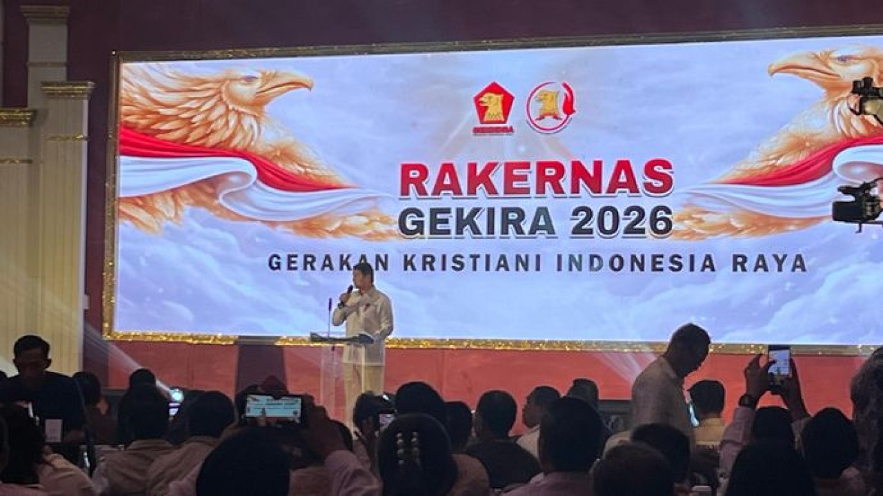 Ketua Dewan Pembina Gekira Hashim S. Djojohadikusumo (Ntvnews.id/Adiansyah)