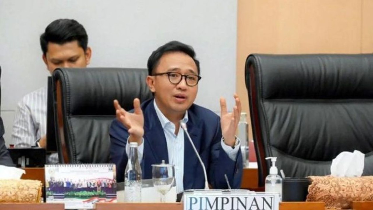 Sekretaris Fraksi Gerindra DPR Bambang Haryadi di kompleks parlemen, Jakarta. (Foto: Antara)