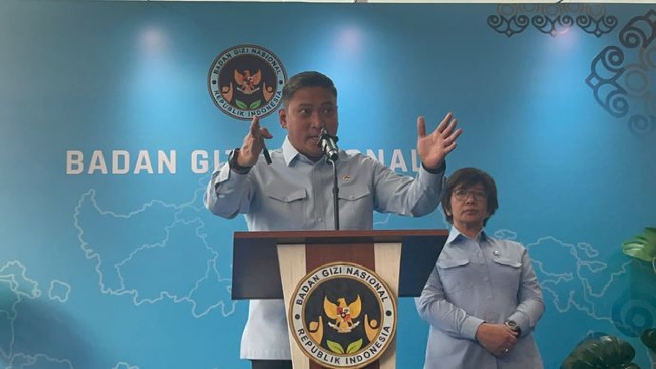 Kepala Badan Gizi Nasional (BGN), Sudaryono (NTVNews.id/Adiansyah)