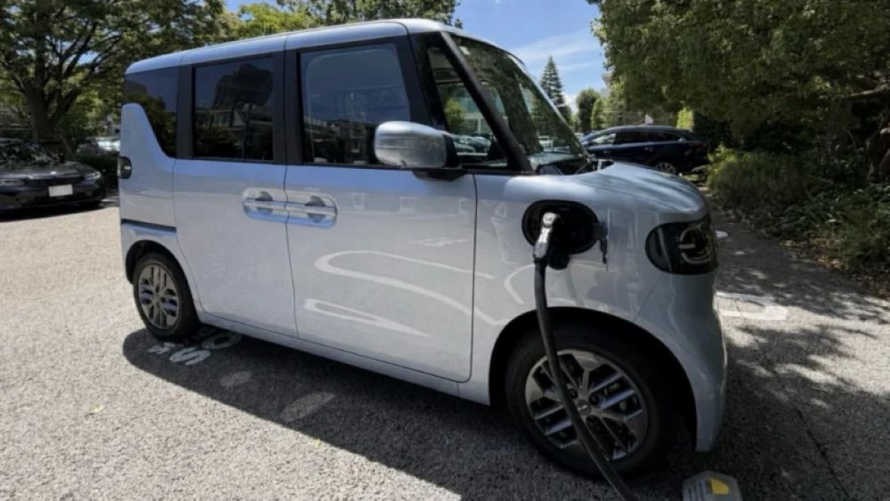 Mobil kei listrik BYD Racco langsung mencuri perhatian pasar Jepang. (Foto: Istimewa via CarNewsChina)