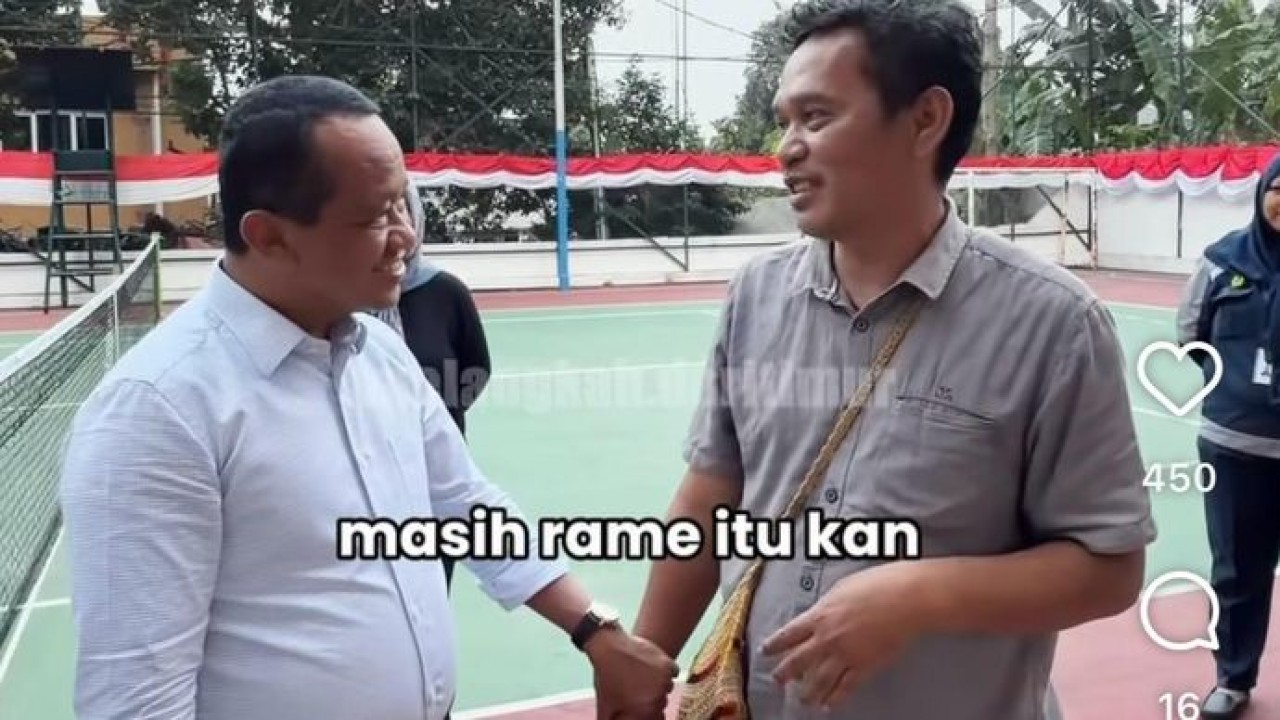 Bahlil bersama pencipta lagu (Instagram)