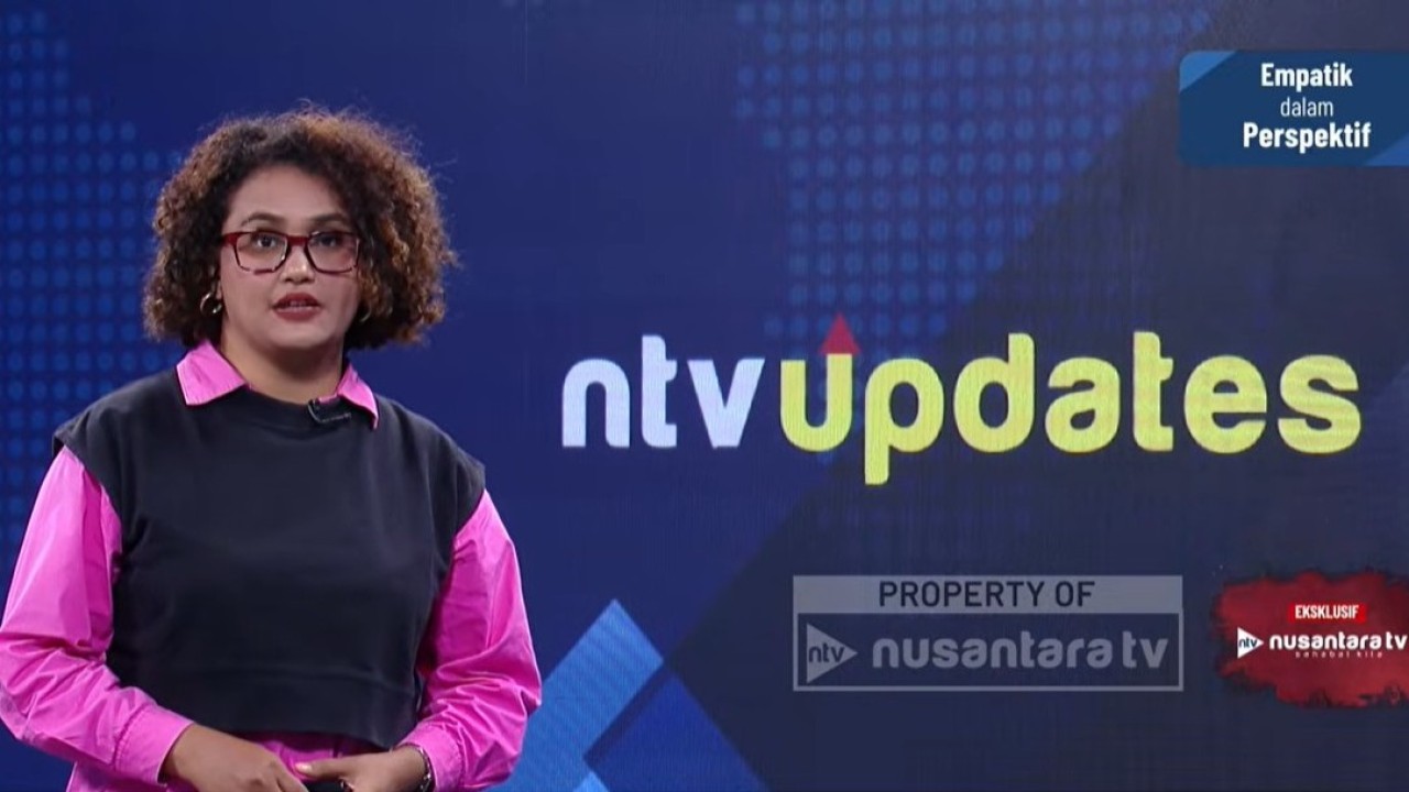 Program "NTV Updates" di Nusantara TV.