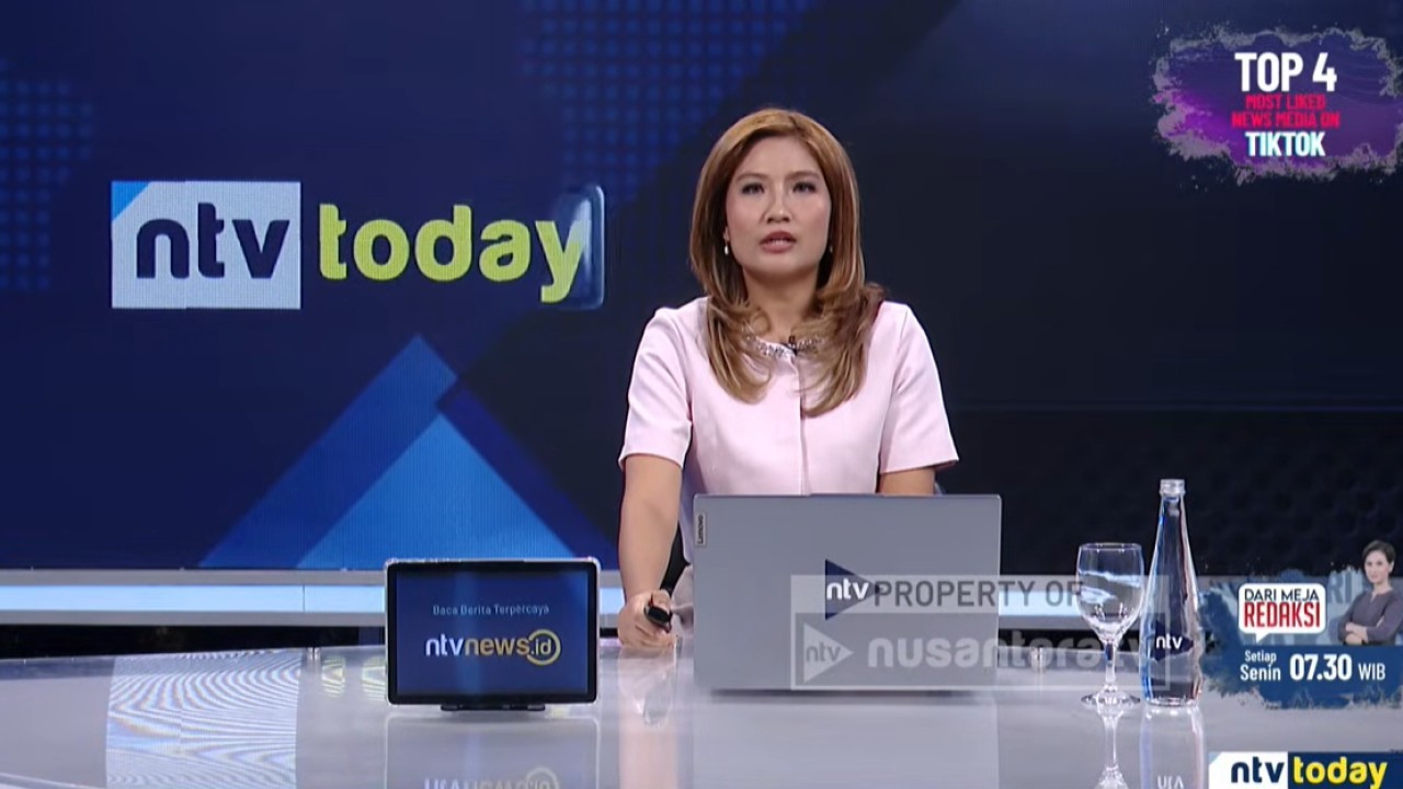 Program "NTV Today" tayang di Nusantara TV setiap hari pukul 11.00 WIB.