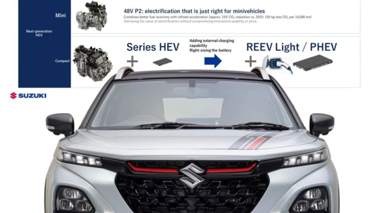Suzuki akan memperkenalkan sistem mild hybrid generasi baru untuk kendaraan yang lebih kecil. (Foto: Istimewa via Carscoops)