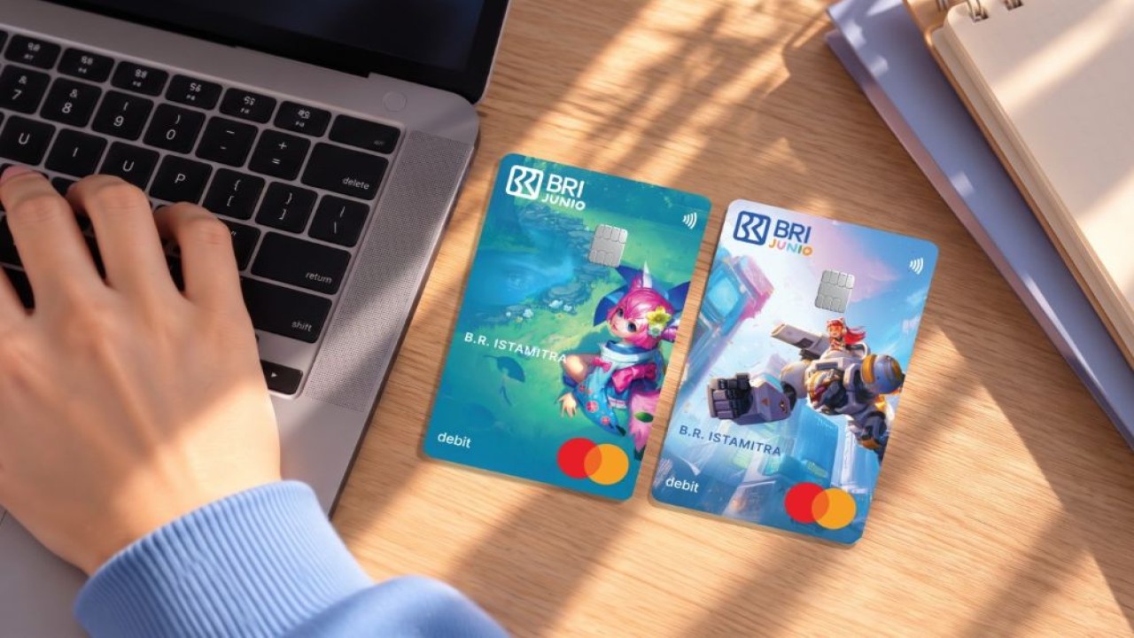 PT Bank Rakyat Indonesia (Persero) Tbk atau BRI berkolaborasi dengan Mobile Legends: Bang Bang (MLBB) menghadirkan Program BRI Junio dengan Kartu Debit edisi khusus. (Foto: Dok/Istimewa/BRI)