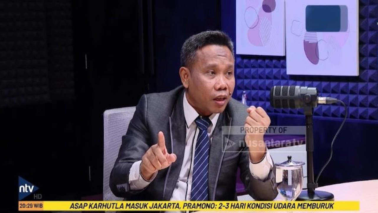 Kuasa Hukum Pelapor Ijazah Gibran, Ahmad Khozinudin dalam program DPO di Nusantara TV
