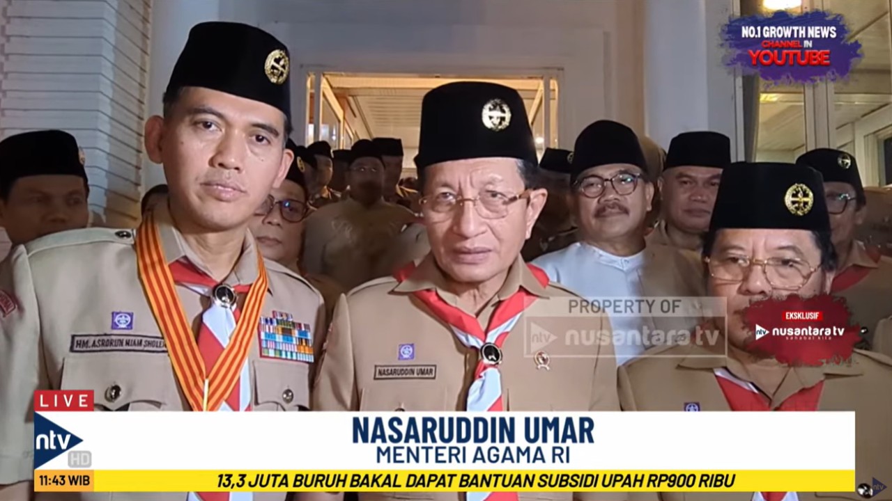 Menteri Agama Nazaruddin Umar mengatakan bahwa sinergi pramuka dan pesantren dapat melahirkan generasi yang berkarakter mandiri dan mampu berdaya saing di tingkat global.