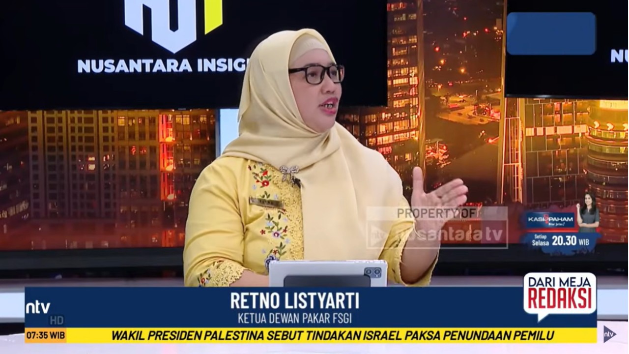 Ketua Dewan Pakar Federasi Serikat Guru Indonesia, Retno Listyarti